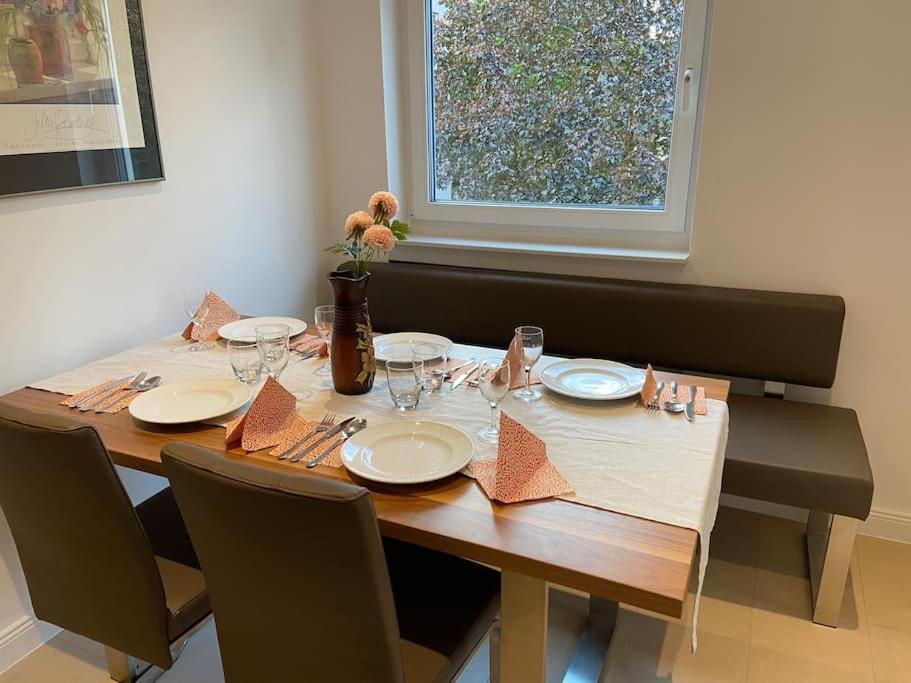 Luxury Apartment With Air Conditioning & Jaccuzzi Near Frankfurt Wiesbaden Hofheim am Taunus Exteriér fotografie
